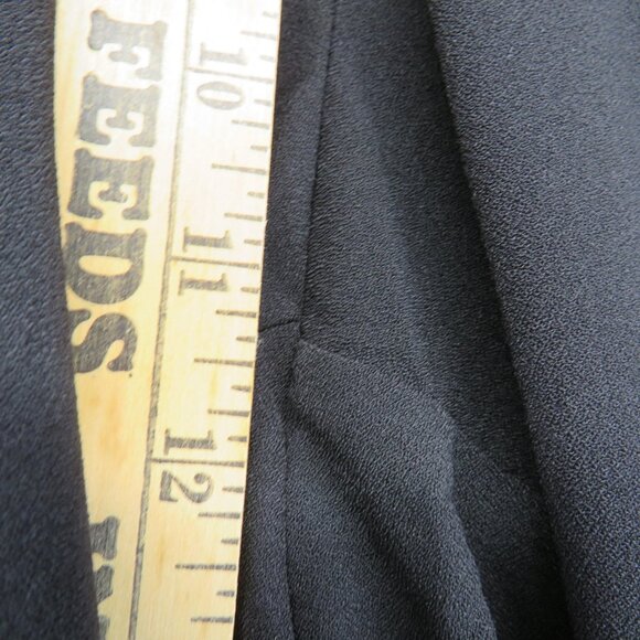 Torrid Pants Womens 1X 14-16 Black Tie Front Cigarette Pull On Office Work - Picture 10 of 11